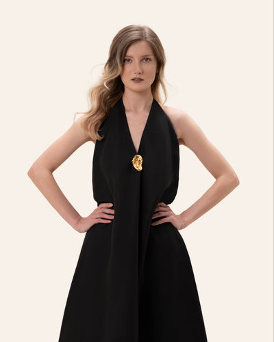 Cocroach Embroidered Dress