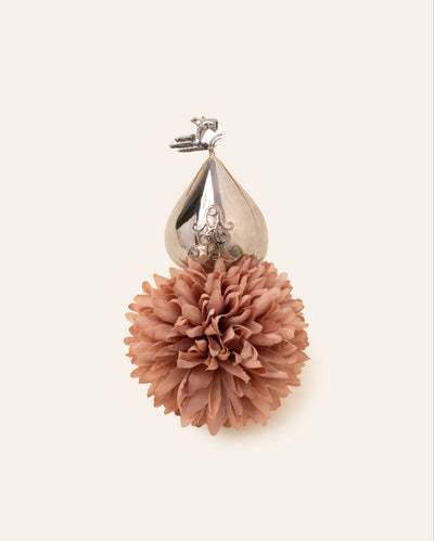 Morghe Amin Light Pink Flower Brooch